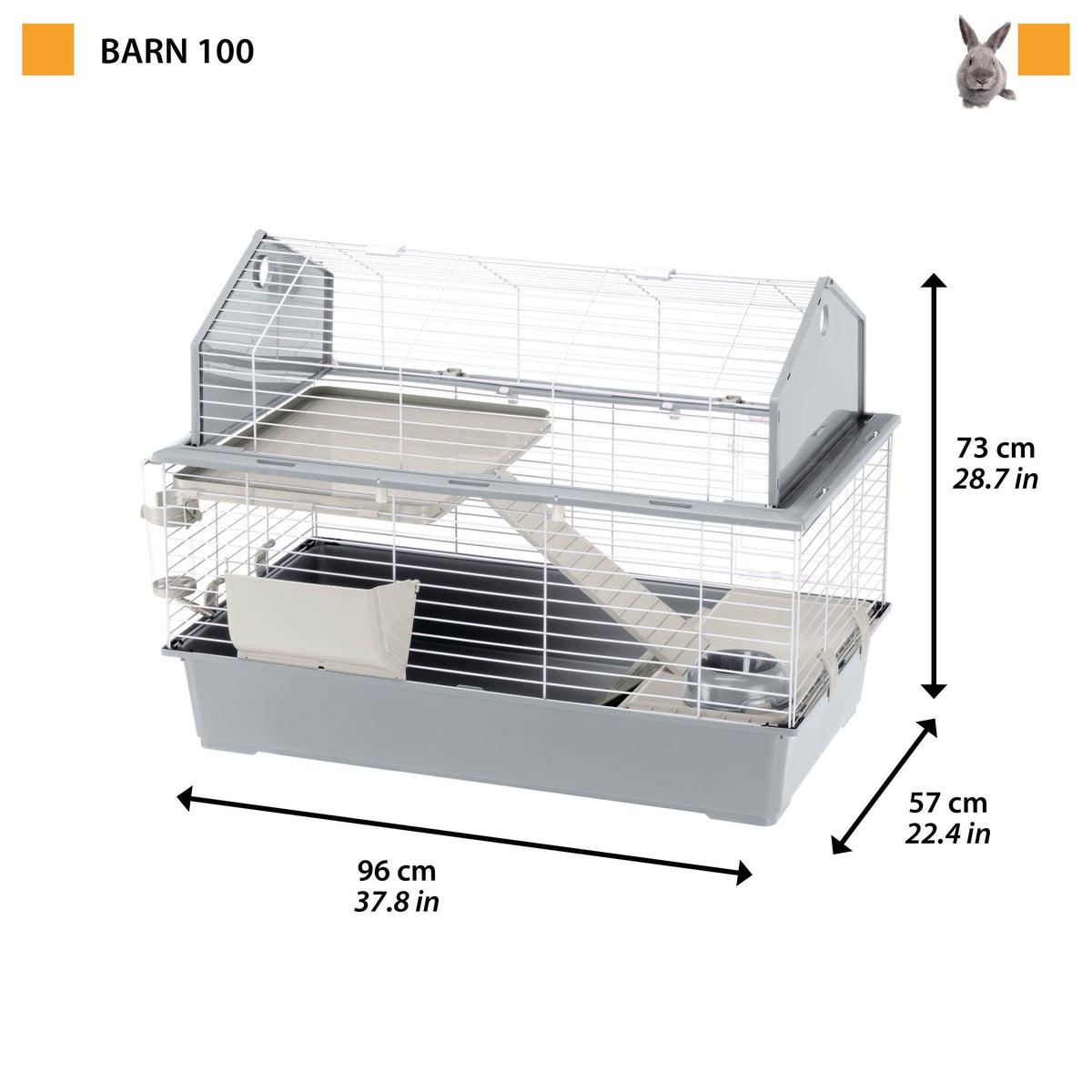BARN 100 Ferplast | Ferplast Official