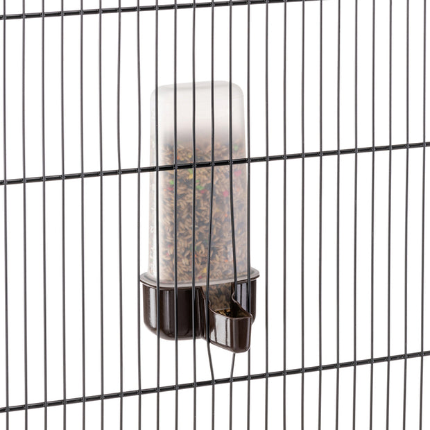 Water or food dispenser for birds