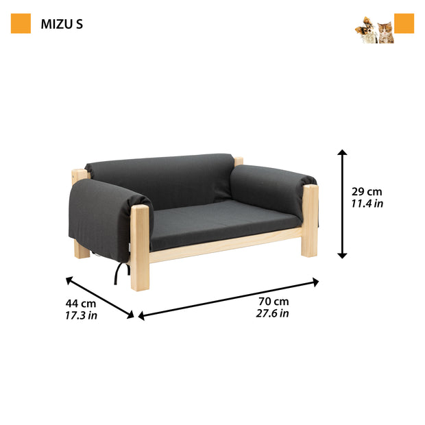 MIZU Wooden Dog and Cat Bed