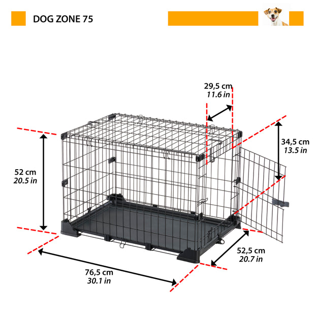 DOG ZONE dog crate