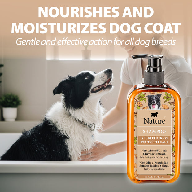 NATURÉ DOG SHAMPOO WITH ALMOND OIL