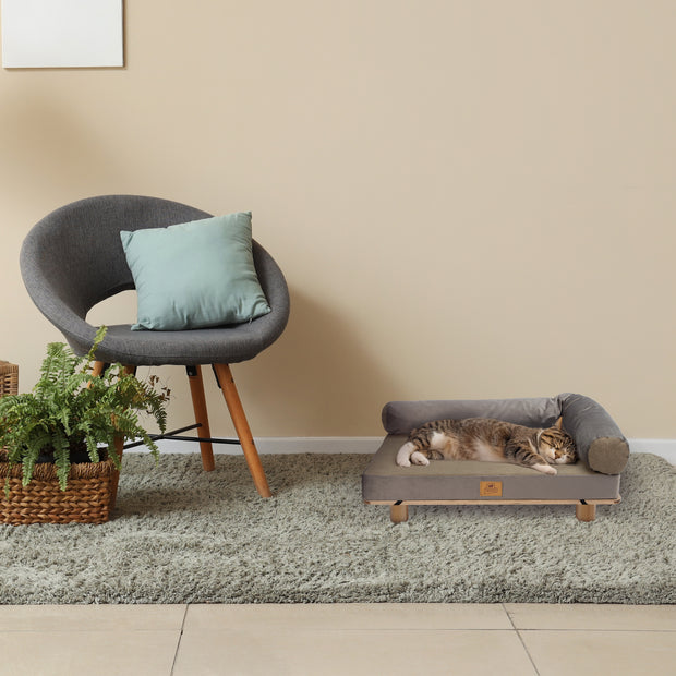 HARU Wooden Dog and Cat Bed