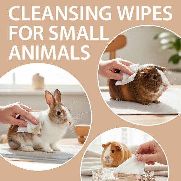 TALC WIPES FOR SMALL ANIMALS NATURÉ (X15)
