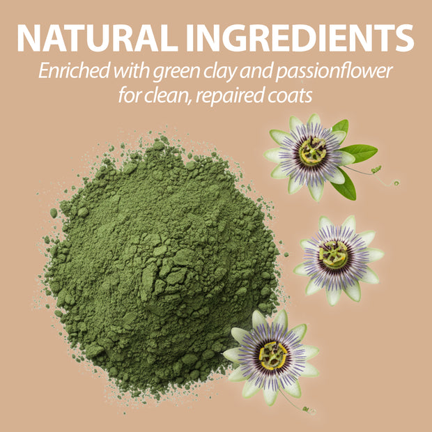 NATURÉ DOG SHAMPOO WITH GREEN CLAY
