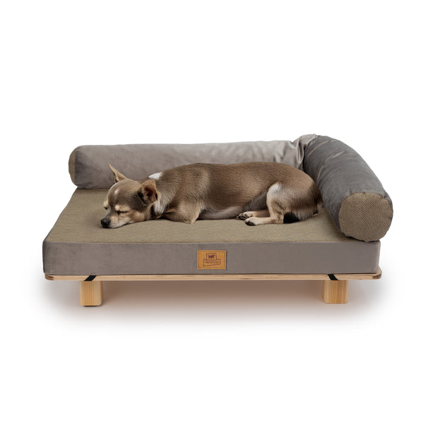 HARU Wooden Dog and Cat Bed