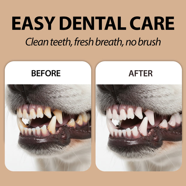 DISPOSABLE DENTAL FINGER PADS FOR DOGS AND CATS NATURÉ (x50)