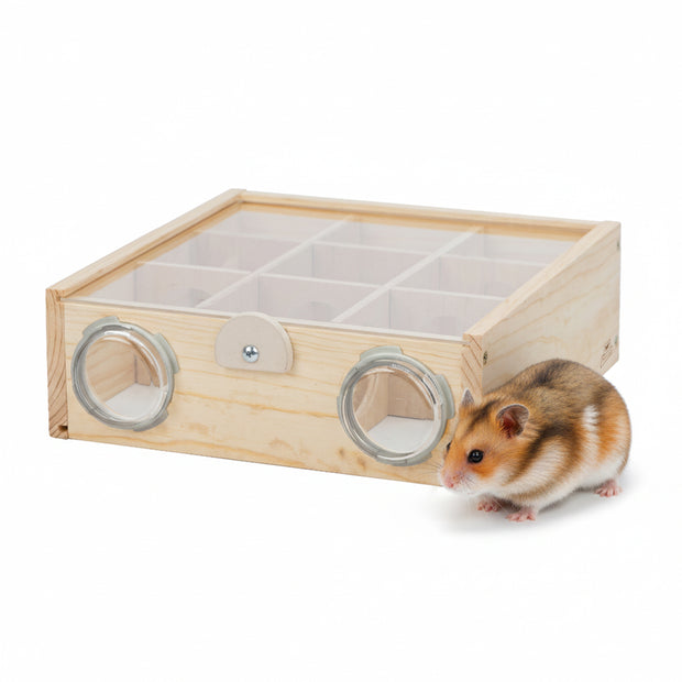 ARCADE DEDALUS Wooden hamster toy