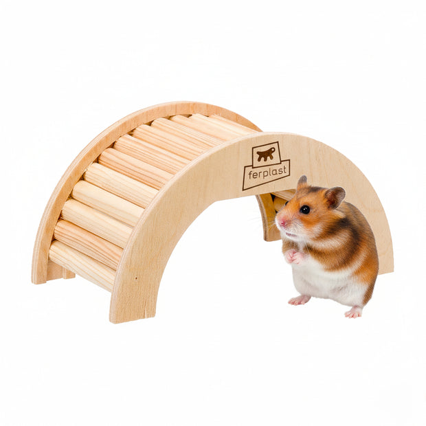 ARCADE ARCH Wooden hamster toy