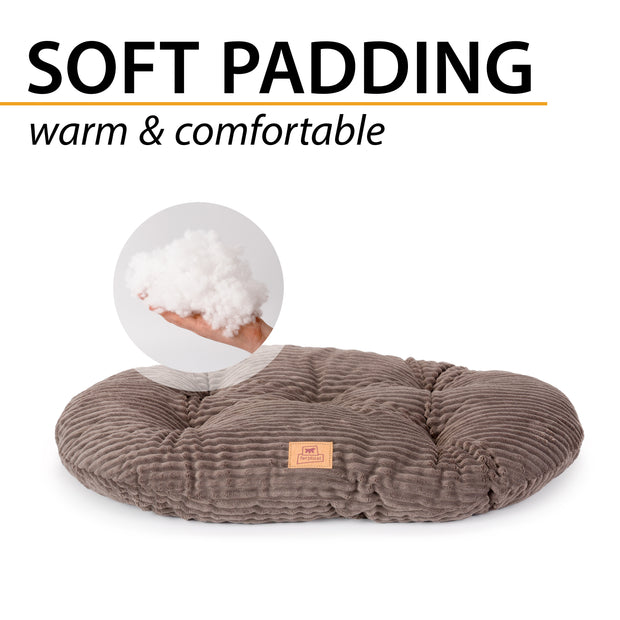 RELAX CORDUROY Oval cushion for dogs and cats
