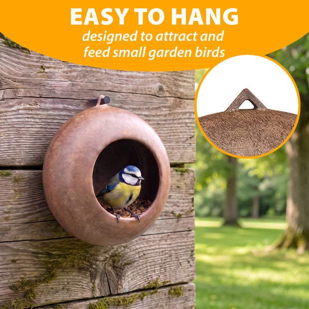 Outdoor feeder for wild birds