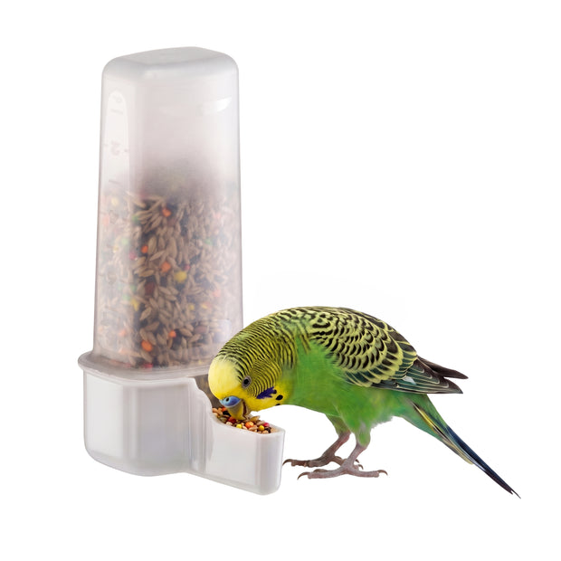 Water or food dispenser for birds