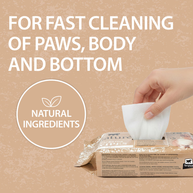 TALC WIPES FOR SMALL ANIMALS NATURÉ (X15)
