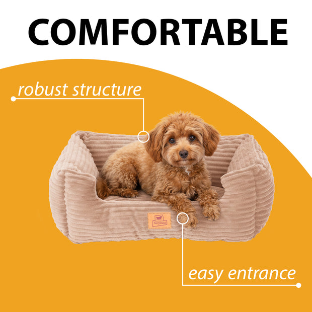 SWEETIE CORDUROY Soft bed for dogs and cats