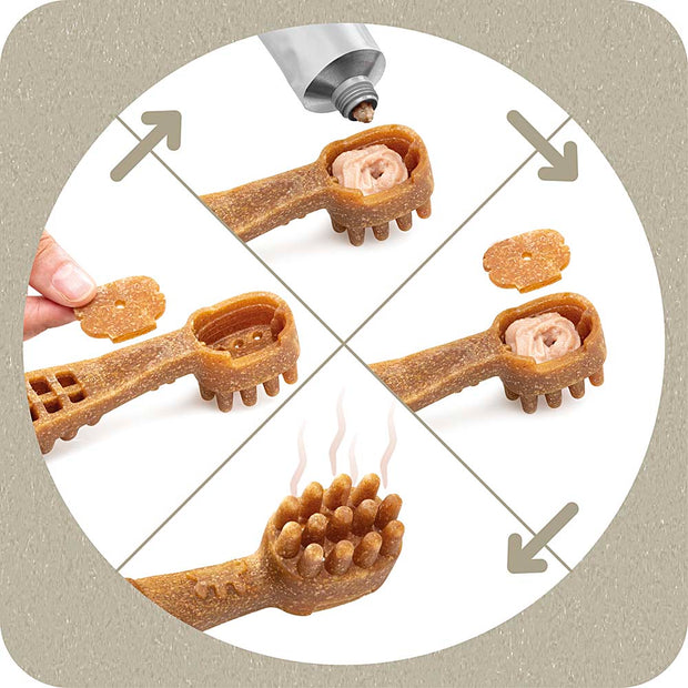 100% SNACK FILLABLE - TOOTHBRUSH EUGLENA