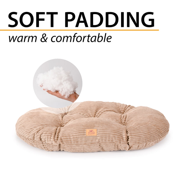 RELAX CORDUROY Oval cushion for dogs and cats