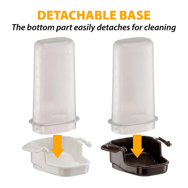 Water or food dispenser for hamsters and birds