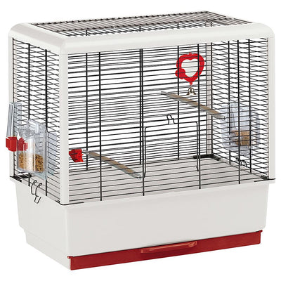 Ferplast Ferplast Cage pour Canaris et Oiseaux Exotiques CANTO, Petite Cage  de Reproduction avec Séparation et Accessoires - Cages et Accessoires  oiseaux - Achat & prix